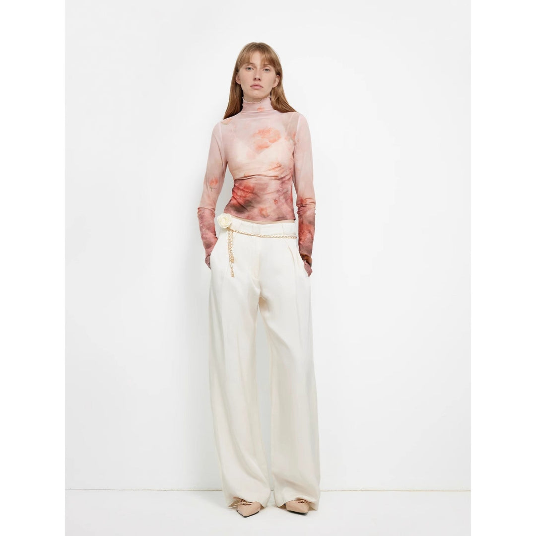 Acetate Linen Pants