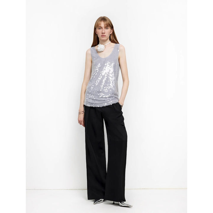 Acetate Linen Pants