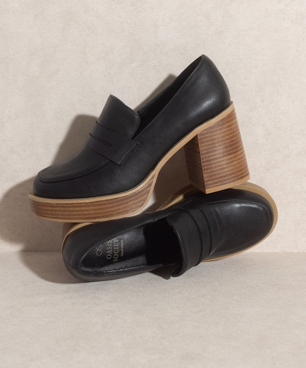 Oasis Society Hannah - Platform Penny Loafers -  - Wild Willows Boutique - Massapequa, NY, affordable and fashionable clothing for women of all ages. Bottoms, tops, dresses, intimates, outerwear, sweater, shoes, accessories, jewelry, active wear, and more // Wild Willow Boutique.