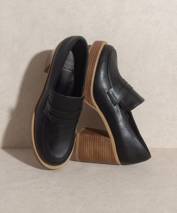 Oasis Society Hannah - Platform Penny Loafers -  - Wild Willows Boutique - Massapequa, NY, affordable and fashionable clothing for women of all ages. Bottoms, tops, dresses, intimates, outerwear, sweater, shoes, accessories, jewelry, active wear, and more // Wild Willow Boutique.