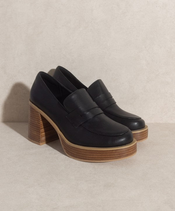 Oasis Society Hannah - Platform Penny Loafers -  - Wild Willows Boutique - Massapequa, NY, affordable and fashionable clothing for women of all ages. Bottoms, tops, dresses, intimates, outerwear, sweater, shoes, accessories, jewelry, active wear, and more // Wild Willow Boutique.