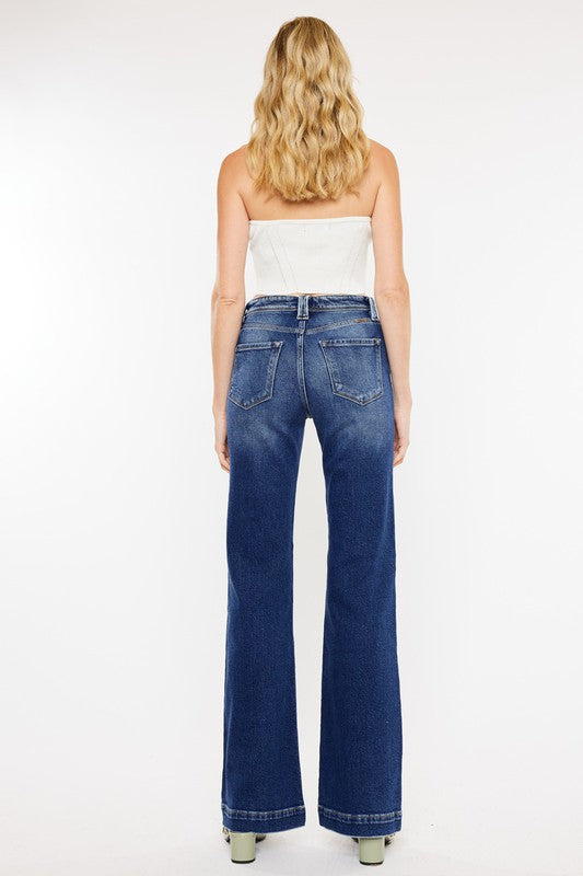 High Rise Holly Flare Jeans - KC9289M - Jeans - Wild Willows Boutique - Massapequa, NY, affordable and fashionable clothing for women of all ages. Bottoms, tops, dresses, intimates, outerwear, sweater, shoes, accessories, jewelry, active wear, and more // Wild Willow Boutique.