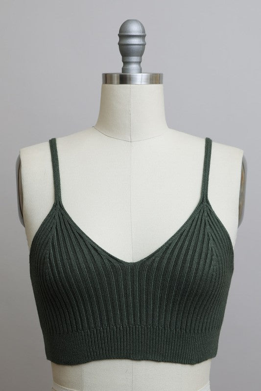 Contour Rib Knit Brami Lounge Top -  - Wild Willows Boutique - Massapequa, NY, affordable and fashionable clothing for women of all ages. Bottoms, tops, dresses, intimates, outerwear, sweater, shoes, accessories, jewelry, active wear, and more // Wild Willow Boutique.