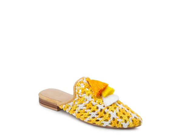 London Rag MARIANA WOVEN FLAT MULES WITH TASSELS - shoes - Wild Willows Boutique - Massapequa, NY, affordable and fashionable clothing for women of all ages. Bottoms, tops, dresses, intimates, outerwear, sweater, shoes, accessories, jewelry, active wear, and more // Wild Willow Boutique.