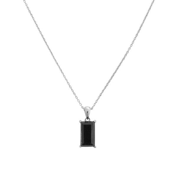 Bonbon Black Crystal Necklace -  - Wild Willows Boutique - Massapequa, NY, affordable and fashionable clothing for women of all ages. Bottoms, tops, dresses, intimates, outerwear, sweater, shoes, accessories, jewelry, active wear, and more // Wild Willow Boutique.