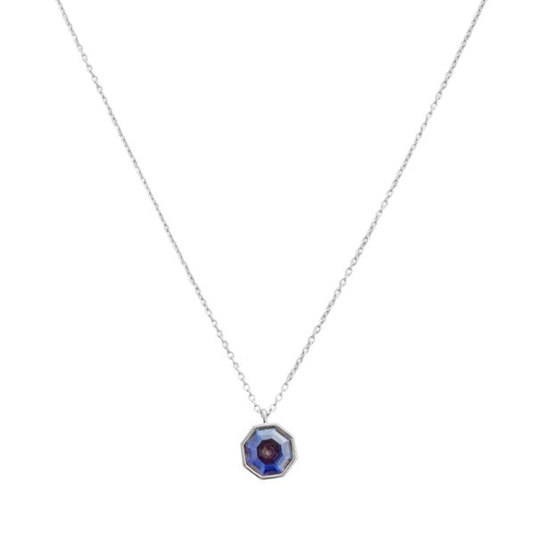 Ode to Rose Blue Crystla Necklace -  - Wild Willows Boutique - Massapequa, NY, affordable and fashionable clothing for women of all ages. Bottoms, tops, dresses, intimates, outerwear, sweater, shoes, accessories, jewelry, active wear, and more // Wild Willow Boutique.