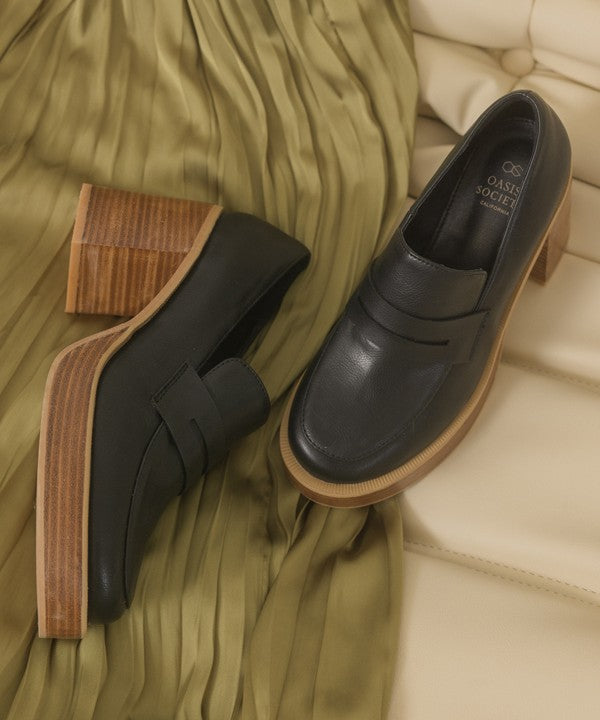 Oasis Society Hannah - Platform Penny Loafers -  - Wild Willows Boutique - Massapequa, NY, affordable and fashionable clothing for women of all ages. Bottoms, tops, dresses, intimates, outerwear, sweater, shoes, accessories, jewelry, active wear, and more // Wild Willow Boutique.