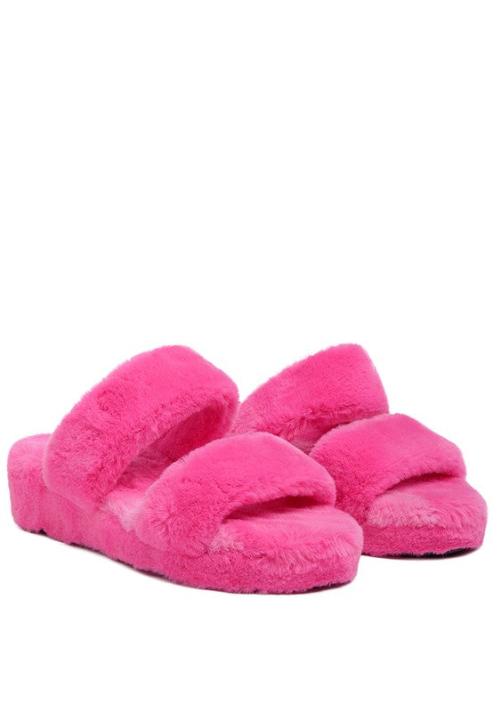 SMOOTHIE FUR SLIP-ON FLATS -  - Wild Willows Boutique - Massapequa, NY, affordable and fashionable clothing for women of all ages. Bottoms, tops, dresses, intimates, outerwear, sweater, shoes, accessories, jewelry, active wear, and more // Wild Willow Boutique.