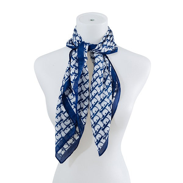 Versatile luxury pattern silk scarf - Wild Willows Boutique NY – Massapequa, New York. Affordable and fashionable clothing for women of all ages. Bottoms, tops, dresses, intimates, outerwear, sweaters, shoes, accessories, jewelry, activewear and more//wild Willow  Boutique