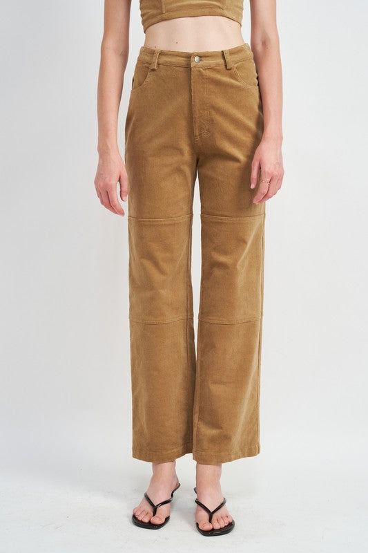 RELAXED FIT CORDUROY PANTS - Pants - Wild Willows Boutique - Massapequa, NY, affordable and fashionable clothing for women of all ages. Bottoms, tops, dresses, intimates, outerwear, sweater, shoes, accessories, jewelry, active wear, and more // Wild Willow Boutique.