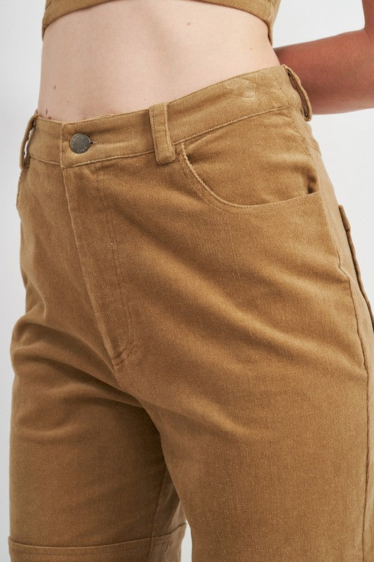 RELAXED FIT CORDUROY PANTS - Pants - Wild Willows Boutique - Massapequa, NY, affordable and fashionable clothing for women of all ages. Bottoms, tops, dresses, intimates, outerwear, sweater, shoes, accessories, jewelry, active wear, and more // Wild Willow Boutique.