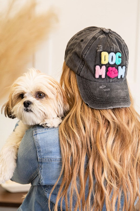 Dog Mom Cap - Wild Willows Boutique NY – Massapequa, New York. Affordable and fashionable clothing for women of all ages. Bottoms, tops, dresses, intimates, outerwear, sweaters, shoes, accessories, jewelry, activewear and more//wild Willow Boutique