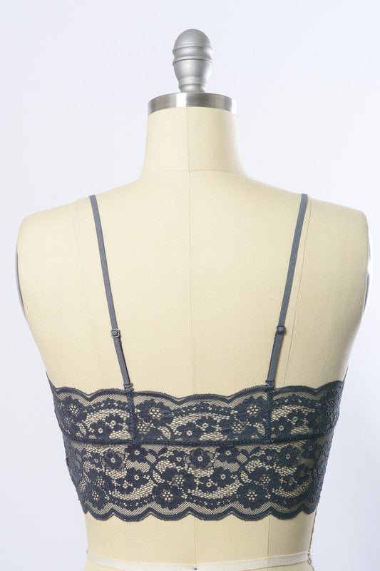 Wide Lace Bandeau - Intimates - Wild Willows Boutique - Massapequa, NY, affordable and fashionable clothing for women of all ages. Bottoms, tops, dresses, intimates, outerwear, sweater, shoes, accessories, jewelry, active wear, and more // Wild Willow Boutique.