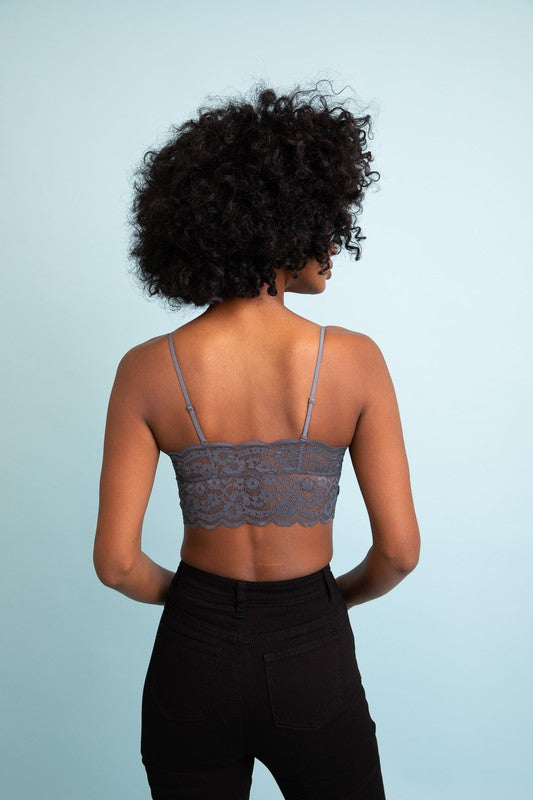 Wide Lace Bandeau - Intimates - Wild Willows Boutique - Massapequa, NY, affordable and fashionable clothing for women of all ages. Bottoms, tops, dresses, intimates, outerwear, sweater, shoes, accessories, jewelry, active wear, and more // Wild Willow Boutique.