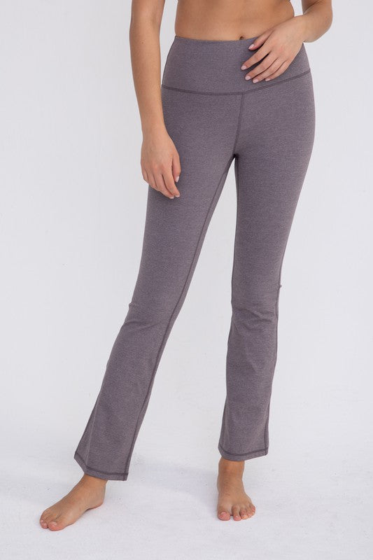 Flare Swoop Back High-Waisted Leggings -  - Wild Willows Boutique - Massapequa, NY, affordable and fashionable clothing for women of all ages. Bottoms, tops, dresses, intimates, outerwear, sweater, shoes, accessories, jewelry, active wear, and more // Wild Willow Boutique.