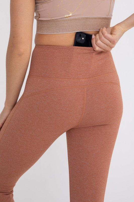 Flare Swoop Back High-Waisted Leggings -  - Wild Willows Boutique - Massapequa, NY, affordable and fashionable clothing for women of all ages. Bottoms, tops, dresses, intimates, outerwear, sweater, shoes, accessories, jewelry, active wear, and more // Wild Willow Boutique.