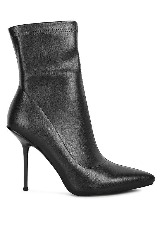 Yolo High Pointed Heeled Ankle Boot -  - Wild Willows Boutique - Massapequa, NY, affordable and fashionable clothing for women of all ages. Bottoms, tops, dresses, intimates, outerwear, sweater, shoes, accessories, jewelry, active wear, and more // Wild Willow Boutique.