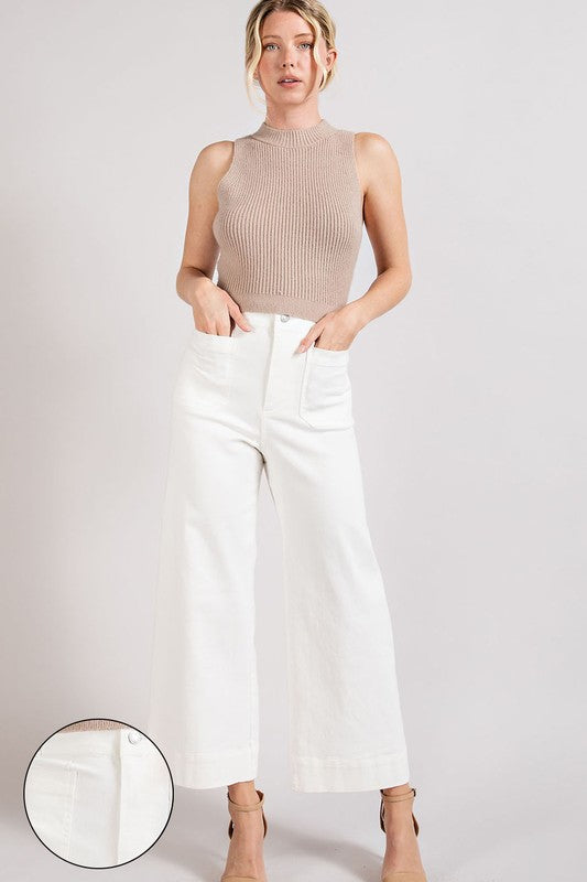 Soft Washed Wide Leg Pants - bottoms - Wild Willows Boutique - Massapequa, NY, affordable and fashionable clothing for women of all ages. Bottoms, tops, dresses, intimates, outerwear, sweater, shoes, accessories, jewelry, active wear, and more // Wild Willow Boutique.