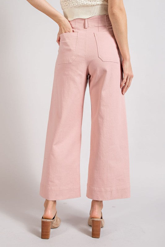 Soft Washed Wide Leg Pants - bottoms - Wild Willows Boutique - Massapequa, NY, affordable and fashionable clothing for women of all ages. Bottoms, tops, dresses, intimates, outerwear, sweater, shoes, accessories, jewelry, active wear, and more // Wild Willow Boutique.