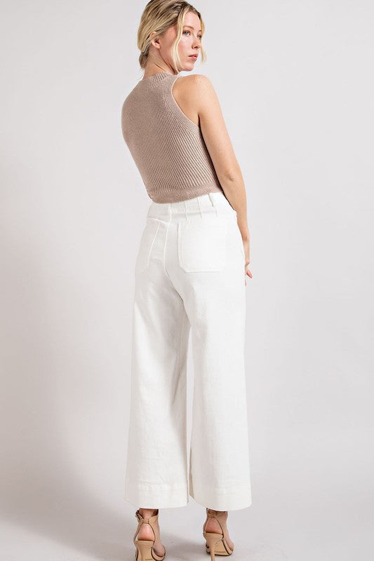 Soft Washed Wide Leg Pants - bottoms - Wild Willows Boutique - Massapequa, NY, affordable and fashionable clothing for women of all ages. Bottoms, tops, dresses, intimates, outerwear, sweater, shoes, accessories, jewelry, active wear, and more // Wild Willow Boutique.