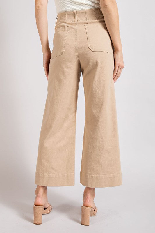 Soft Washed Wide Leg Pants - bottoms - Wild Willows Boutique - Massapequa, NY, affordable and fashionable clothing for women of all ages. Bottoms, tops, dresses, intimates, outerwear, sweater, shoes, accessories, jewelry, active wear, and more // Wild Willow Boutique.