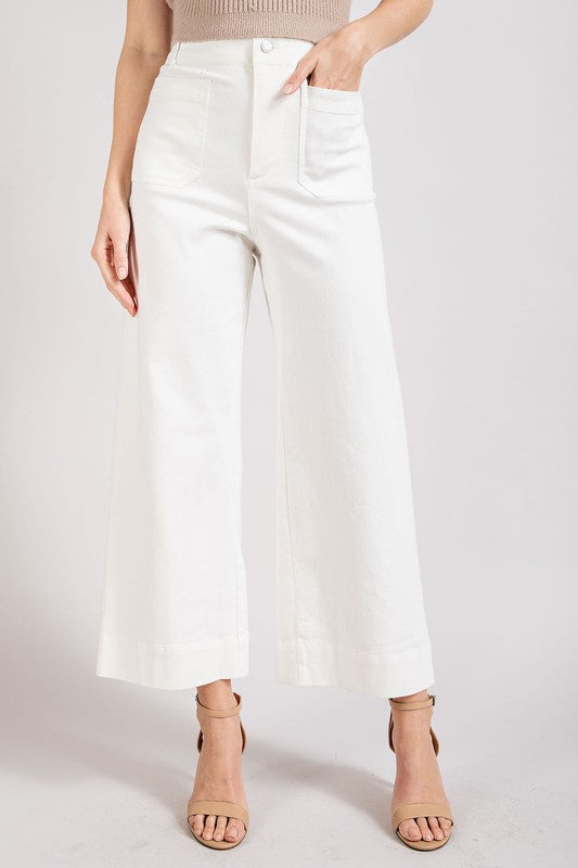 Soft Washed Wide Leg Pants - bottoms - Wild Willows Boutique - Massapequa, NY, affordable and fashionable clothing for women of all ages. Bottoms, tops, dresses, intimates, outerwear, sweater, shoes, accessories, jewelry, active wear, and more // Wild Willow Boutique.