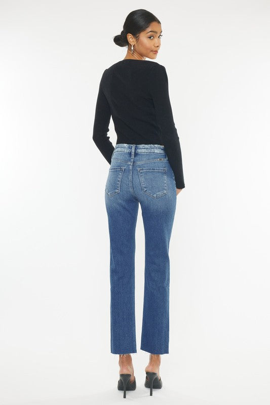 High Rise Slim Straight -  - Wild Willows Boutique - Massapequa, NY, affordable and fashionable clothing for women of all ages. Bottoms, tops, dresses, intimates, outerwear, sweater, shoes, accessories, jewelry, active wear, and more // Wild Willow Boutique.