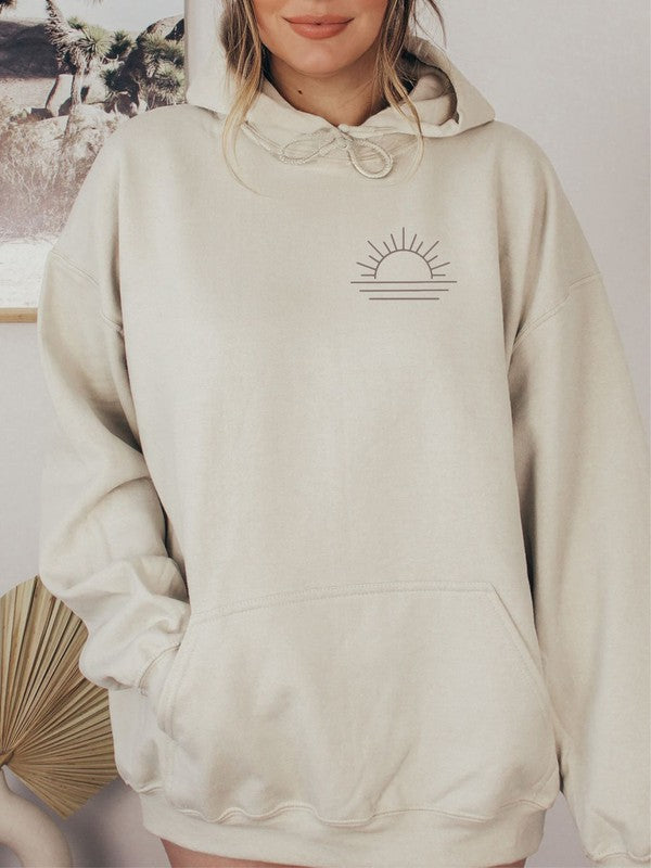 Good Vibes Only Sunset Hoodie Sweatshirt