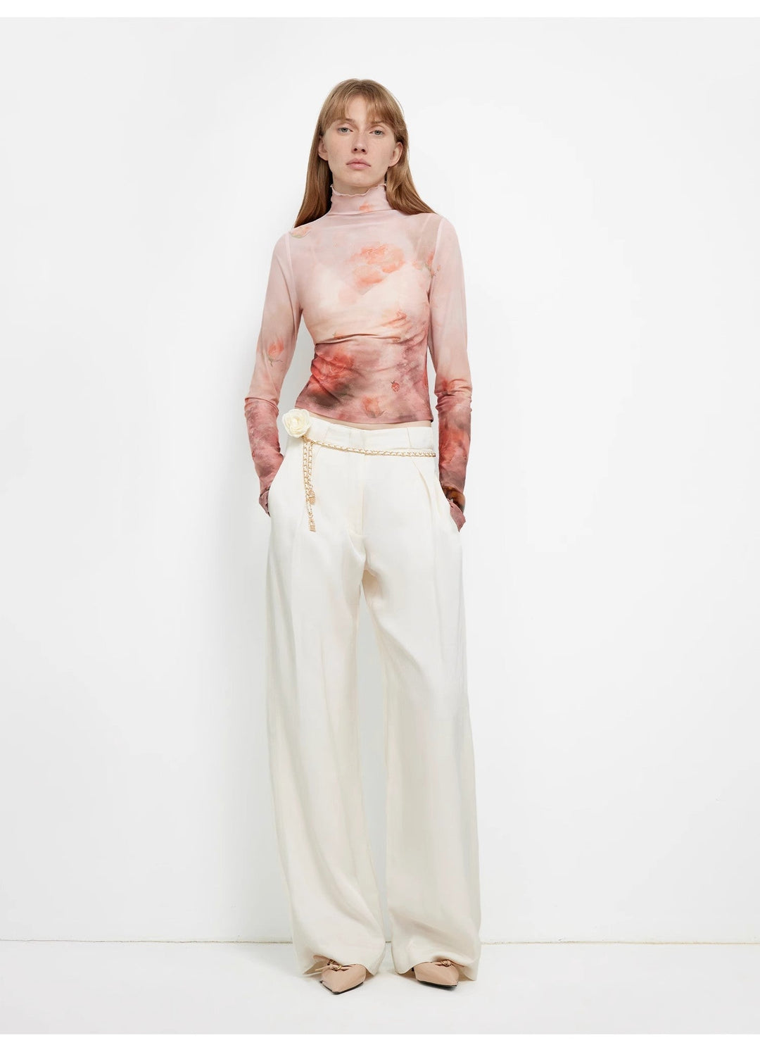 Acetate Linen Pants