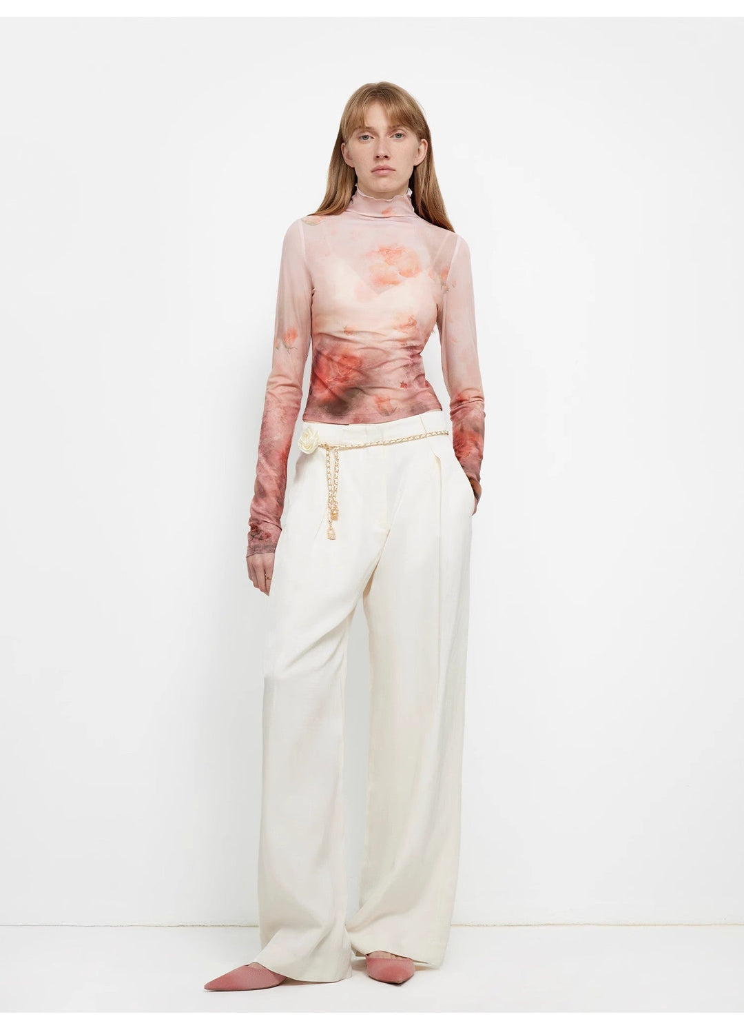 Acetate Linen Pants