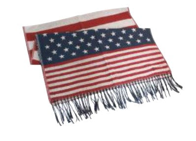 AMERICAN FLAG FRINGE SCARF - Scarf - Wild Willows Boutique - Massapequa, NY, affordable and fashionable clothing for women of all ages. Bottoms, tops, dresses, intimates, outerwear, sweater, shoes, accessories, jewelry, active wear, and more // Wild Willow Boutique.