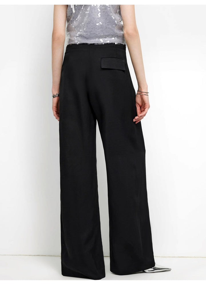 Acetate Linen Pants