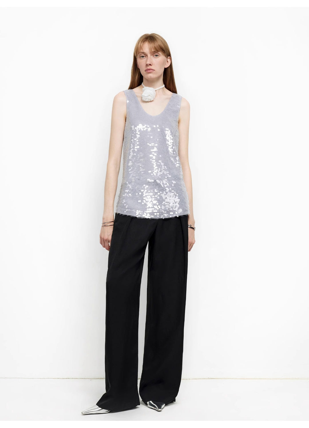 Acetate Linen Pants