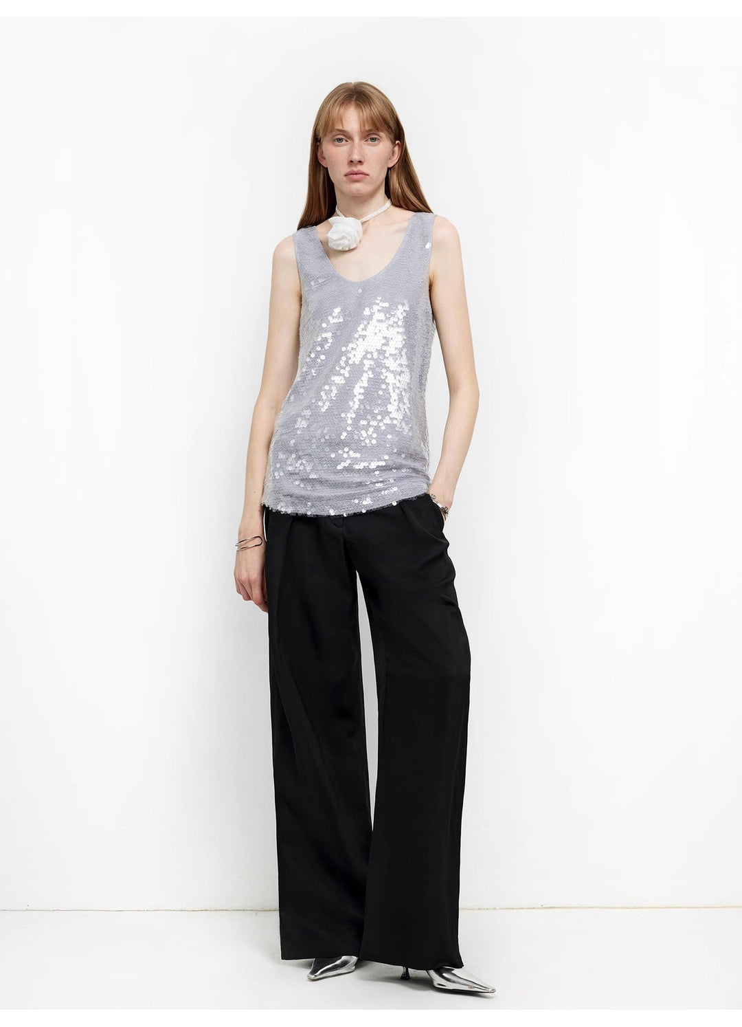 Acetate Linen Pants