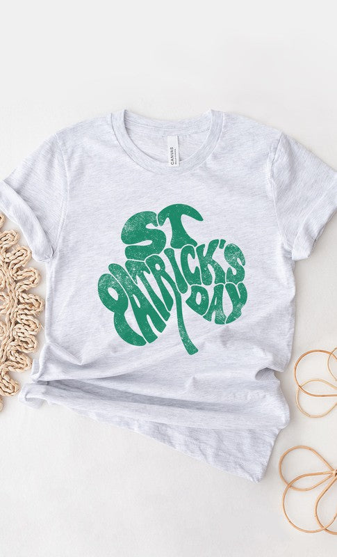 St Patricks Day Lucky Shamrock Graphic Tee