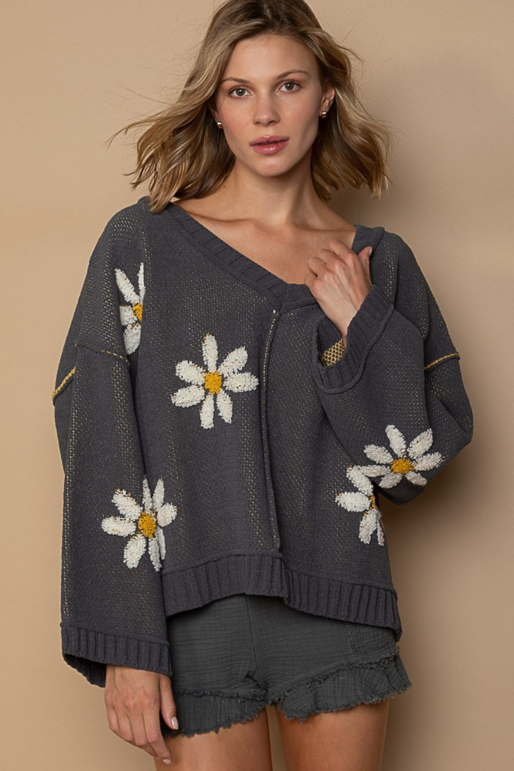 Chenille Sweater - Wild Willows Boutique NY – Massapequa, New York. Affordable and fashionable clothing for women of all ages. Bottoms, tops, dresses, intimates, outerwear, sweaters, shoes, accessories, jewelry, activewear and more//wild Willow Boutique