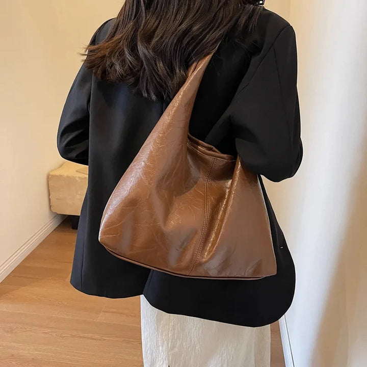 Suede Shoulder Bag