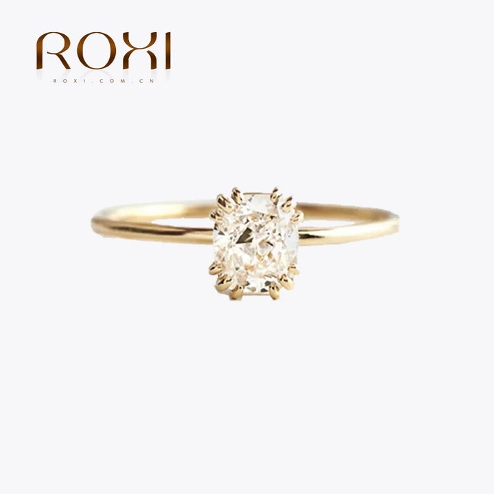 ROXI Elegant Geometry Gemstones Ring for Women