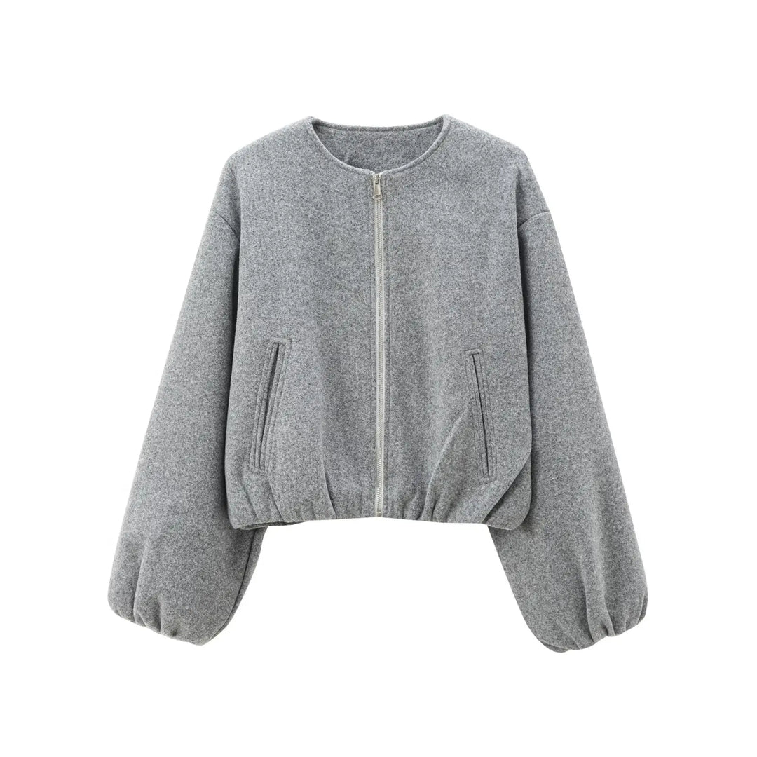 MUJER Fleece Bomber Jackets