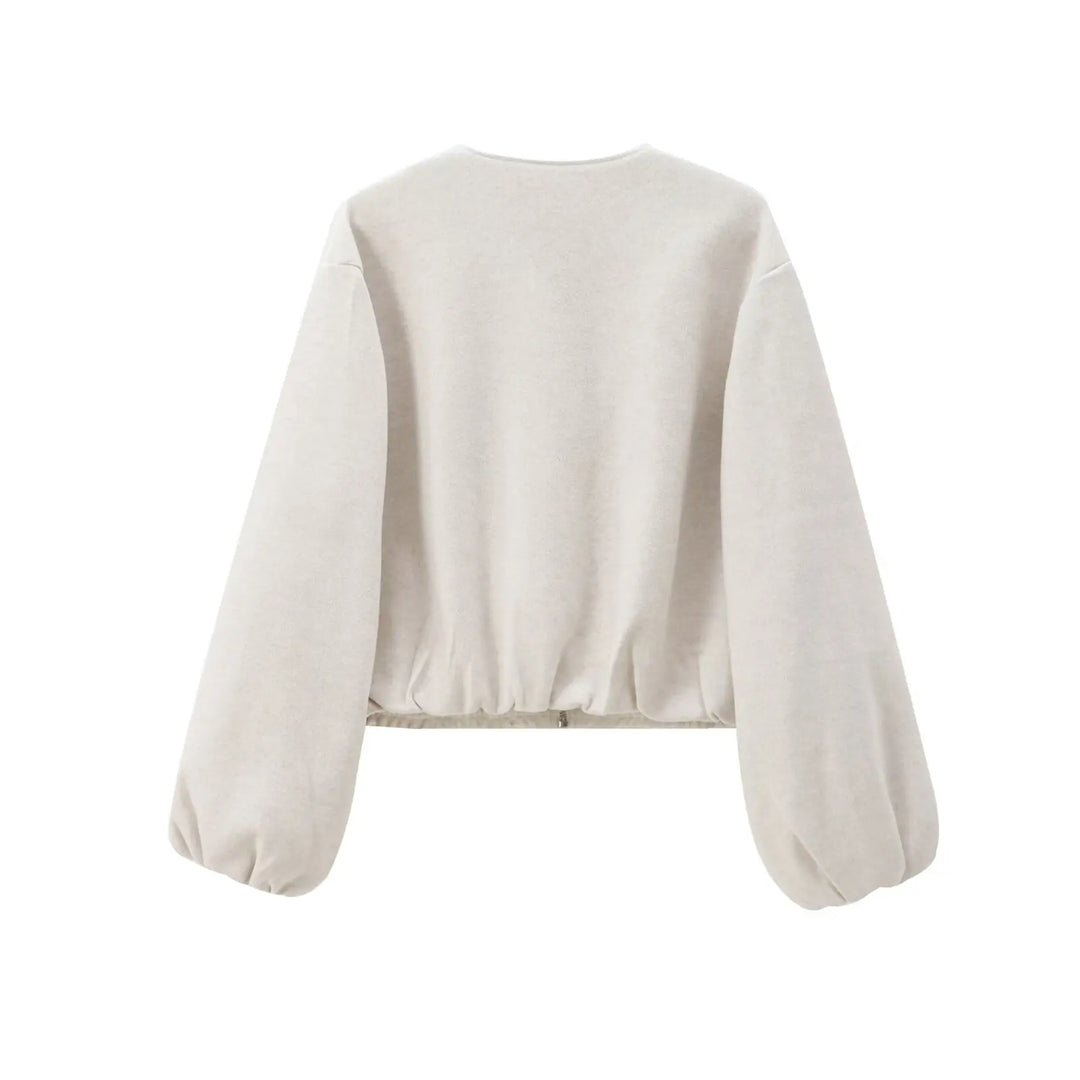 MUJER Fleece Bomber Jackets