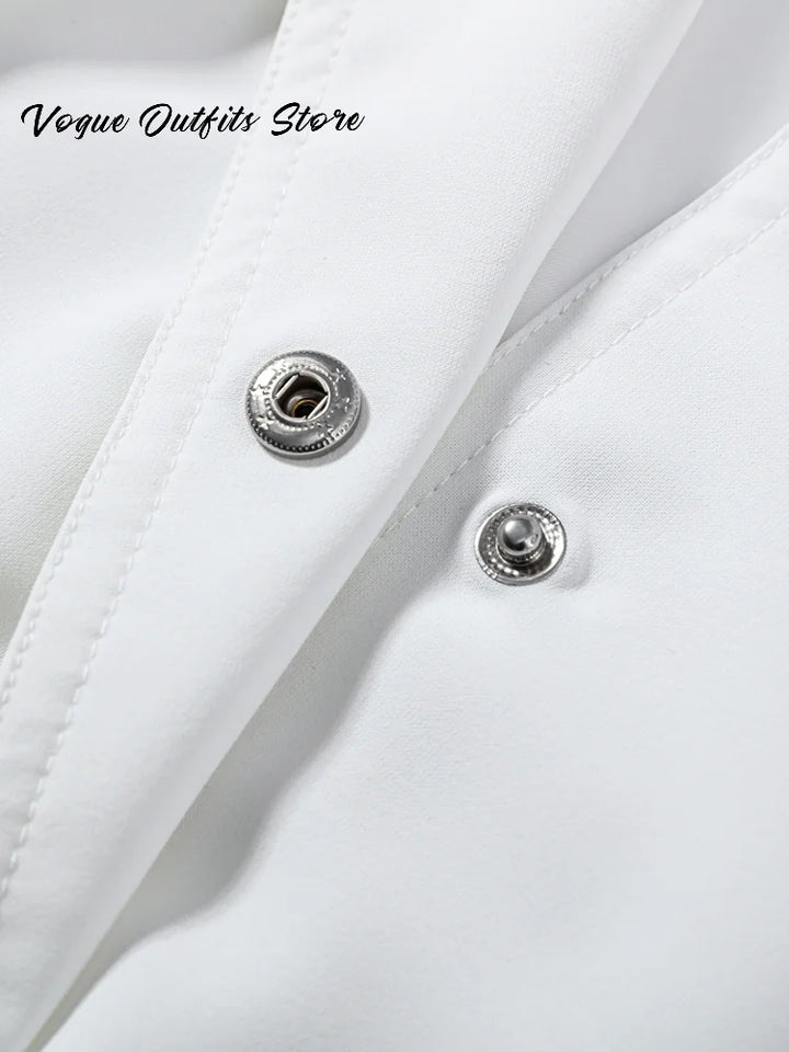 Loose Jacket Pants Set