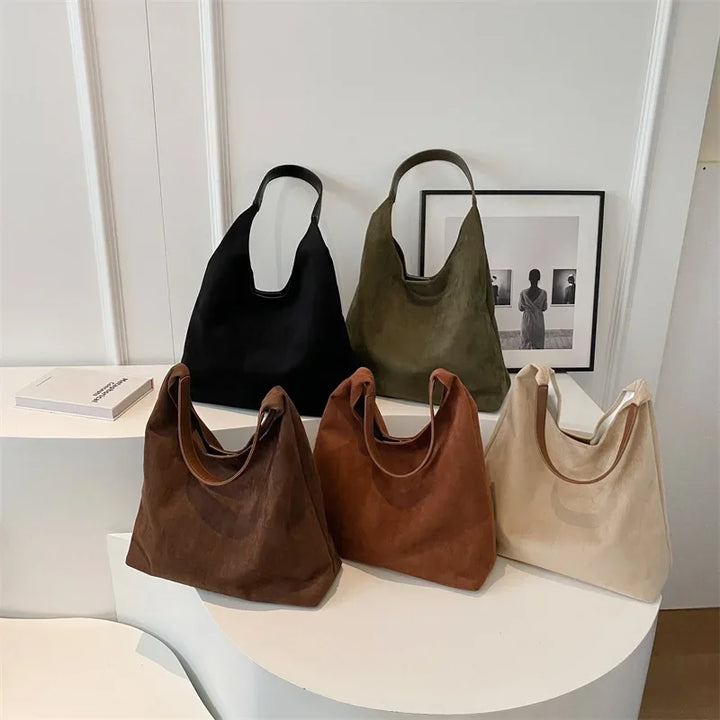 Suede Shoulder Bag