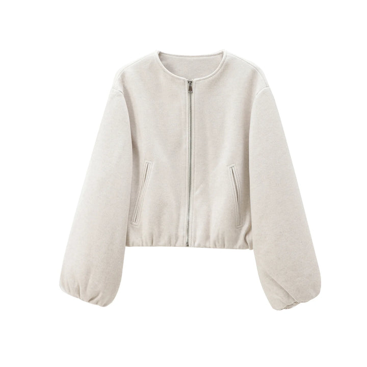 MUJER Fleece Bomber Jackets