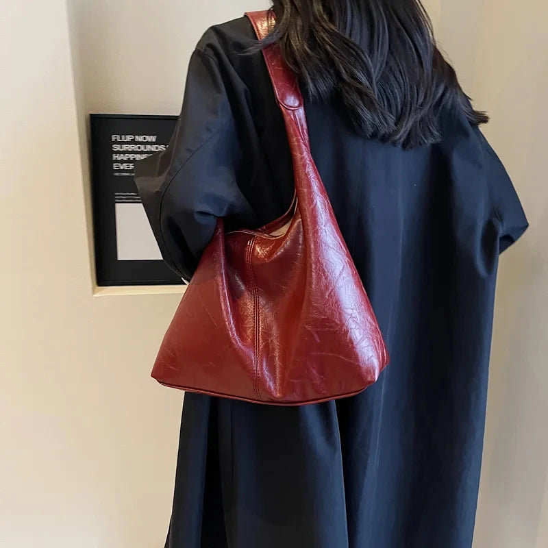Suede Shoulder Bag
