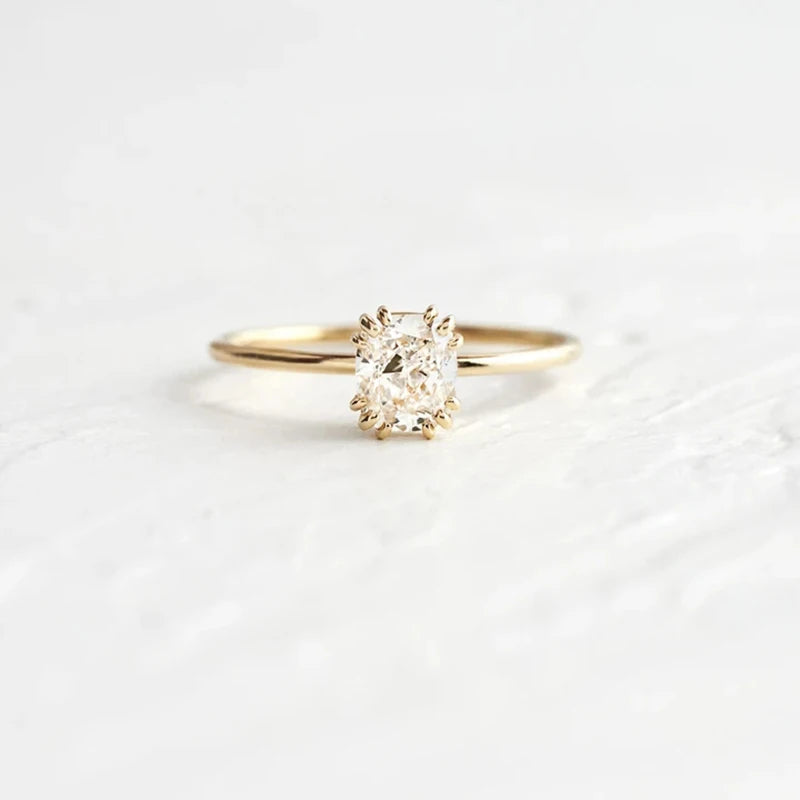 ROXI Elegant Geometry Gemstones Ring for Women