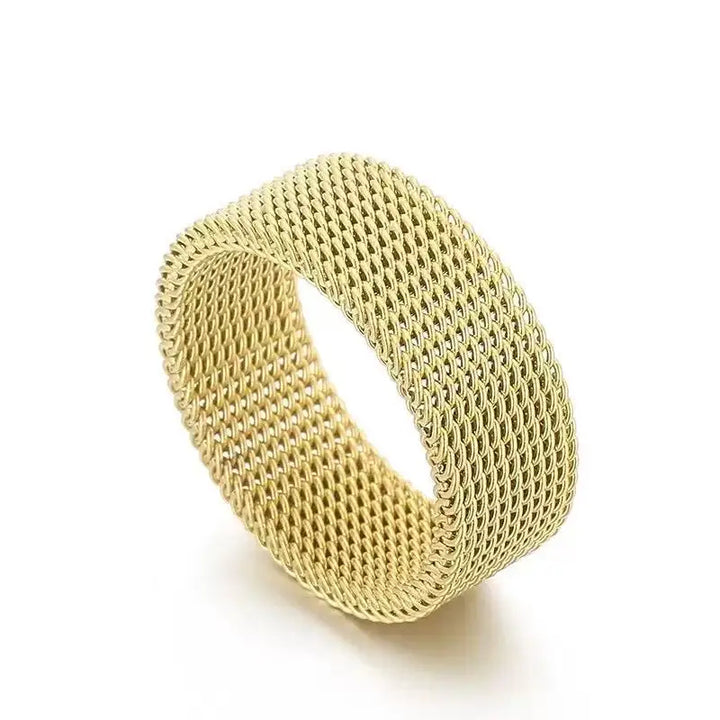 Gold Color Stainless Steel Ring