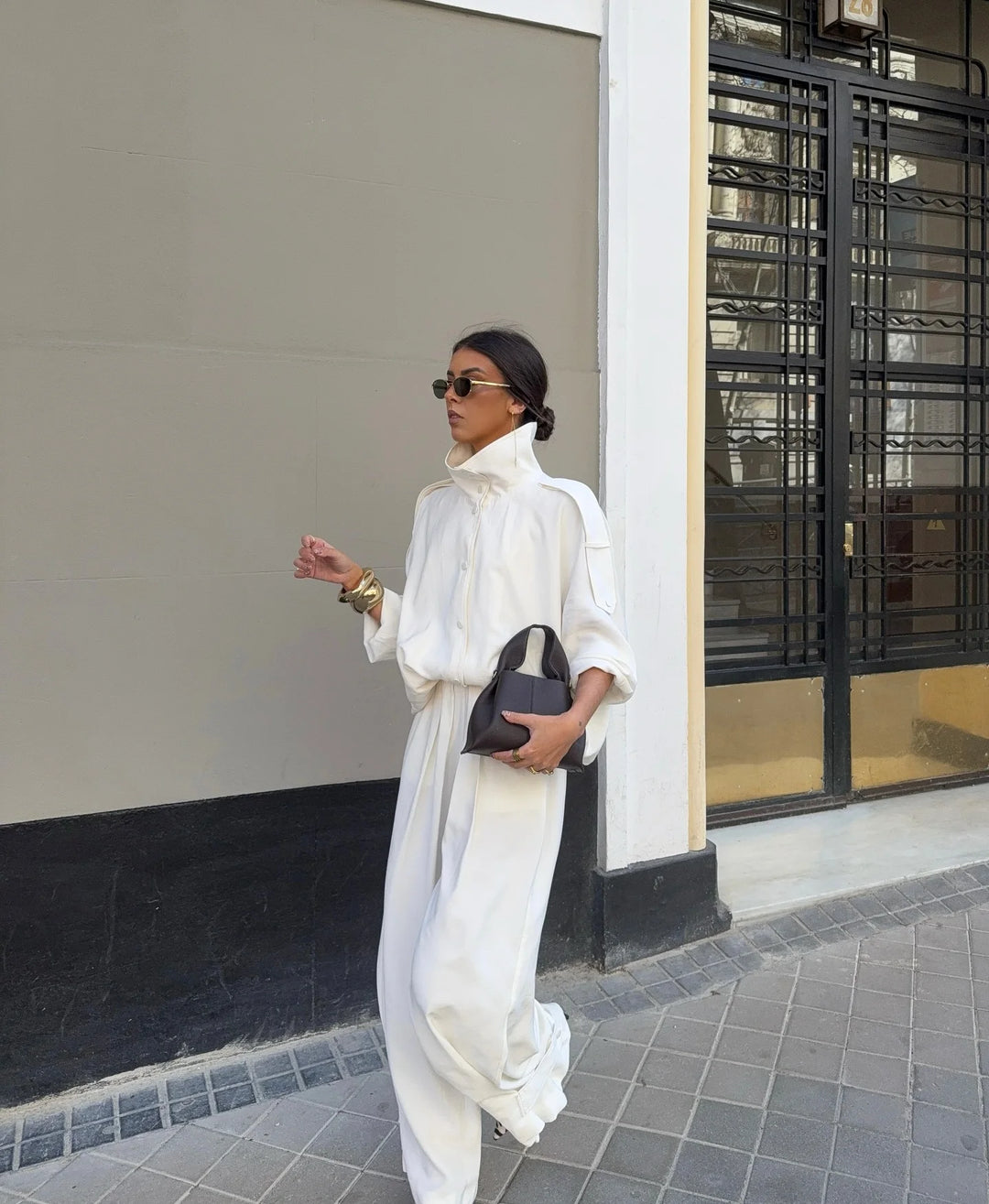 Loose Jacket Pants Set