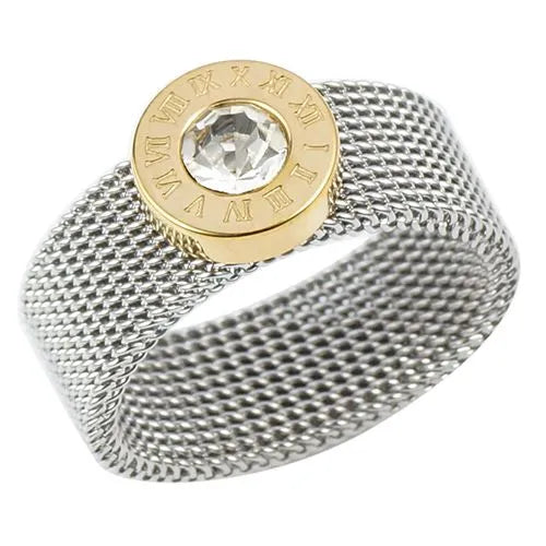 Gold Color Stainless Steel Ring
