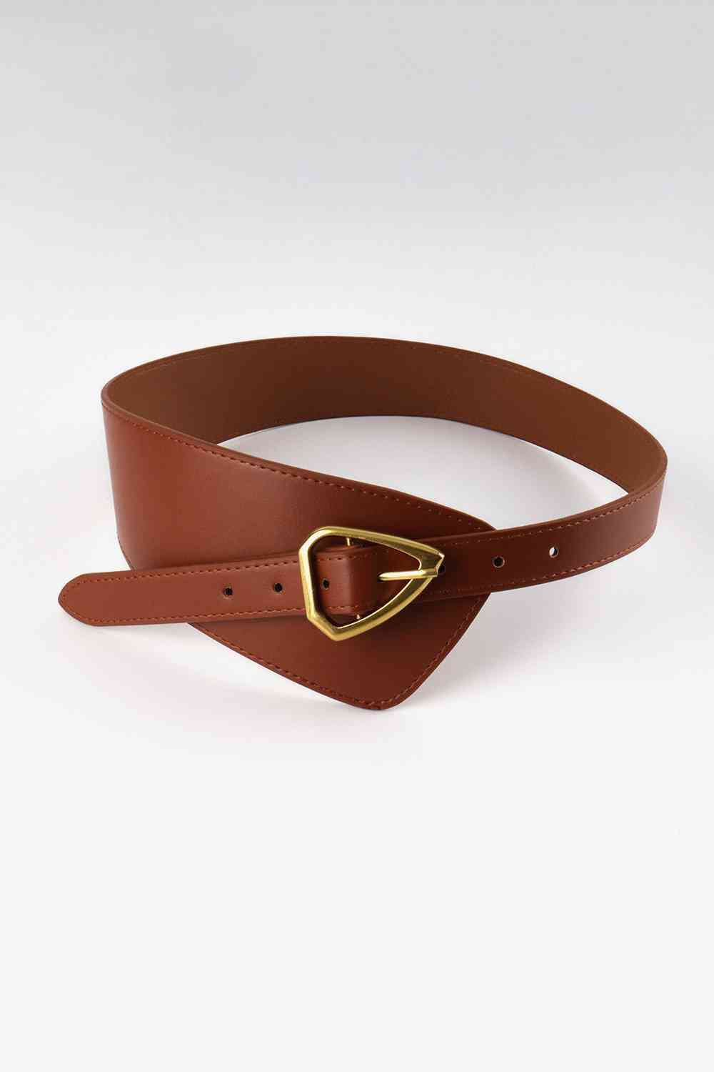 Irregular PU Leather Belt -  - Wild Willows Boutique - Massapequa, NY, affordable and fashionable clothing for women of all ages. Bottoms, tops, dresses, intimates, outerwear, sweater, shoes, accessories, jewelry, active wear, and more // Wild Willow Boutique.