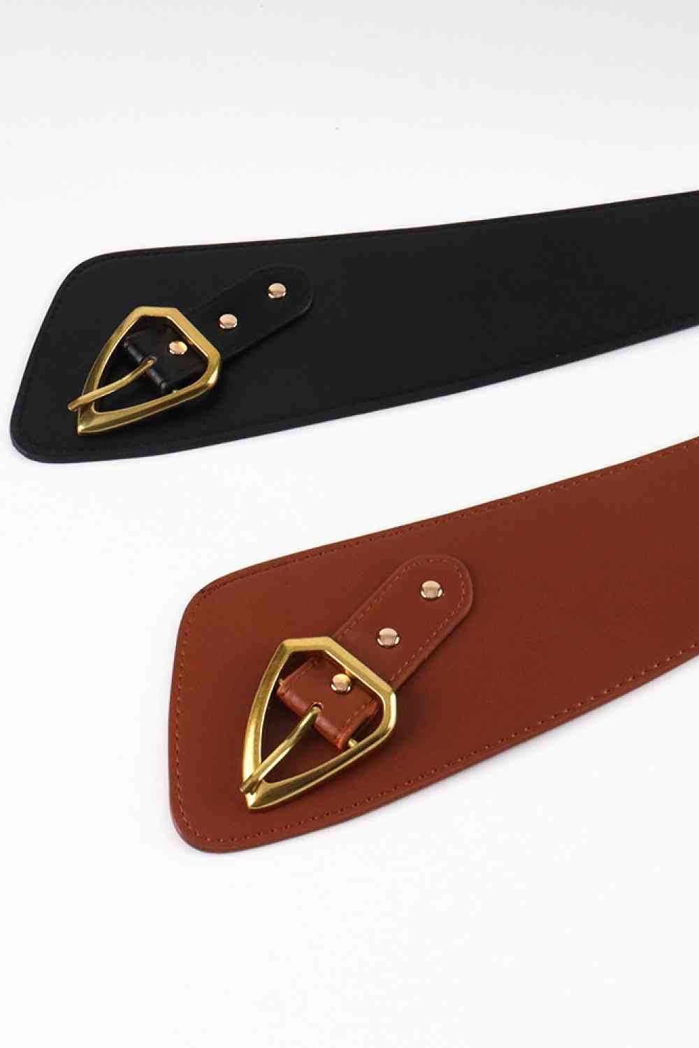 Irregular PU Leather Belt -  - Wild Willows Boutique - Massapequa, NY, affordable and fashionable clothing for women of all ages. Bottoms, tops, dresses, intimates, outerwear, sweater, shoes, accessories, jewelry, active wear, and more // Wild Willow Boutique.